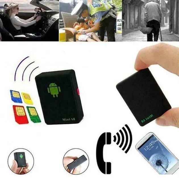 Трекер стеження GPS маячок із вбудованим мікрофоном та SIM карткою на магніті UKC Mini A8 - фото 7