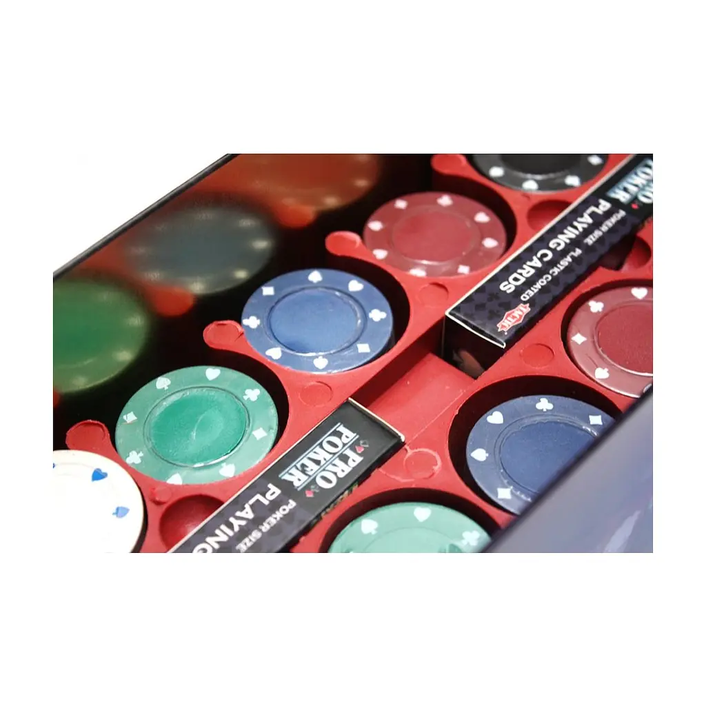 Настольная игра Tactic Техасский холдем в жестяной коробке (3095) - фото 3