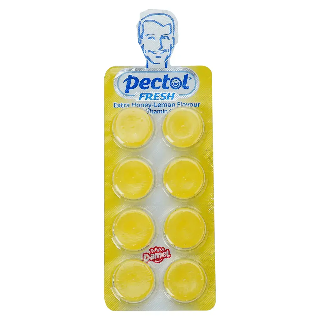 Льодяники Damel Pectol Honey Lemon з медом, лимоном та вітаміном C 20 г (84115546)