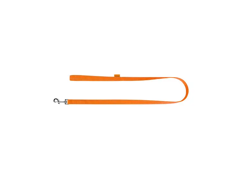 Поводок для собак Dog Extreme из нейлона двойной Ш 14 мм Д 122 см оранжевый (43004) - фото 3
