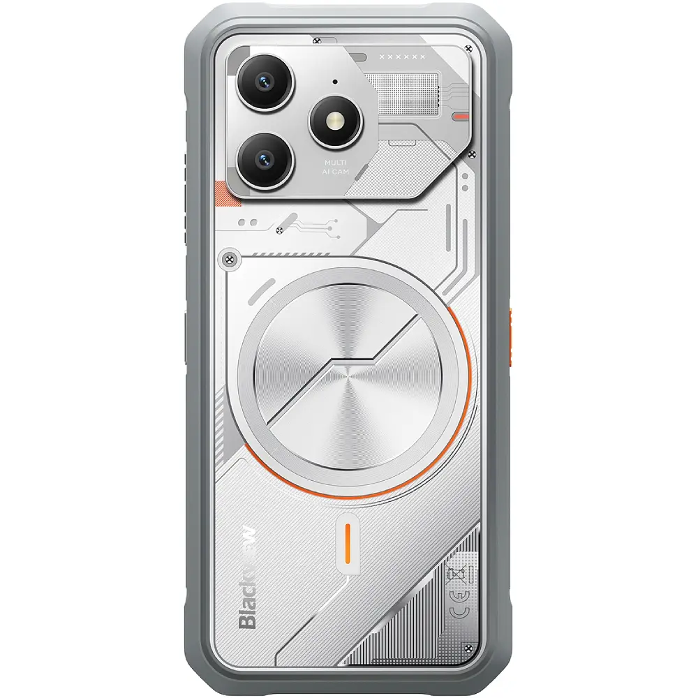 Смартфон Blackview FORT 100 6.56" HD+ /8GB/128GB/ G81 / 5000mAh / 16+13Мп / NFC / IP69K / White - фото 6