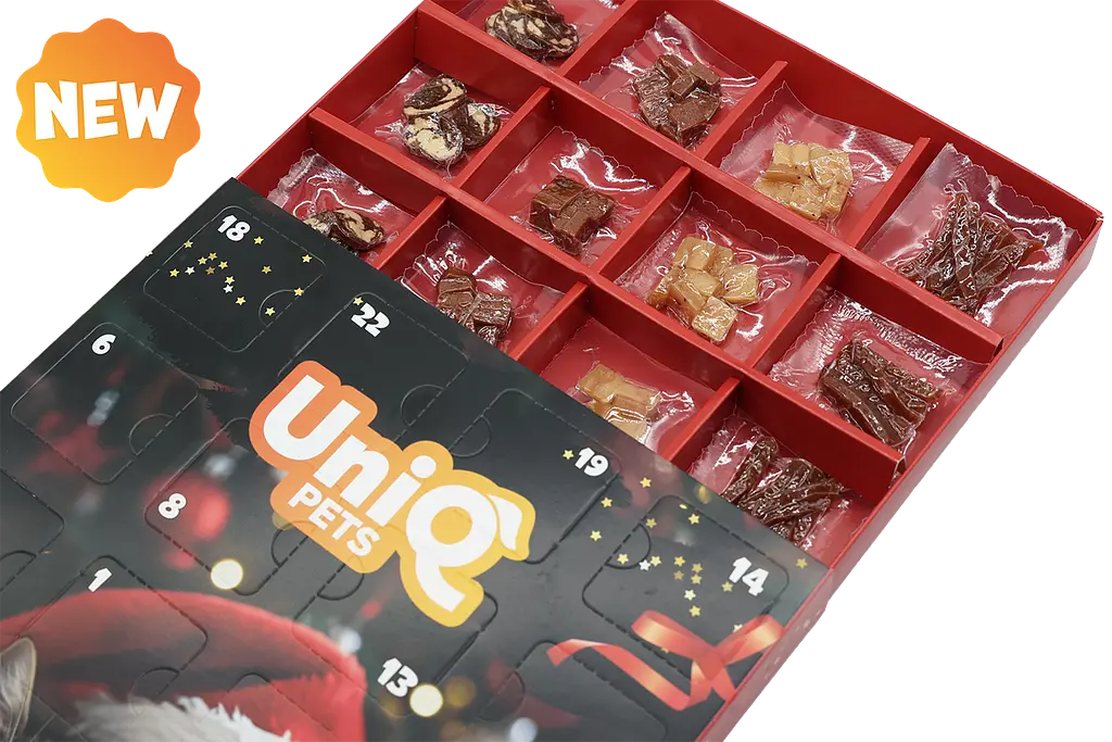 Адвент-календар для собак і котів UNIQ PETS MIX SNACK BOX TREATMAS TIME 100 г - фото 4