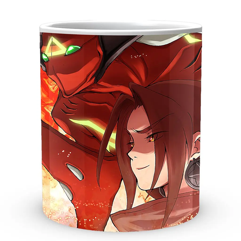 Кухоль GeekLand Shaman King Шаман Кінг Йо SK 02.007 330 мл білий - фото 2