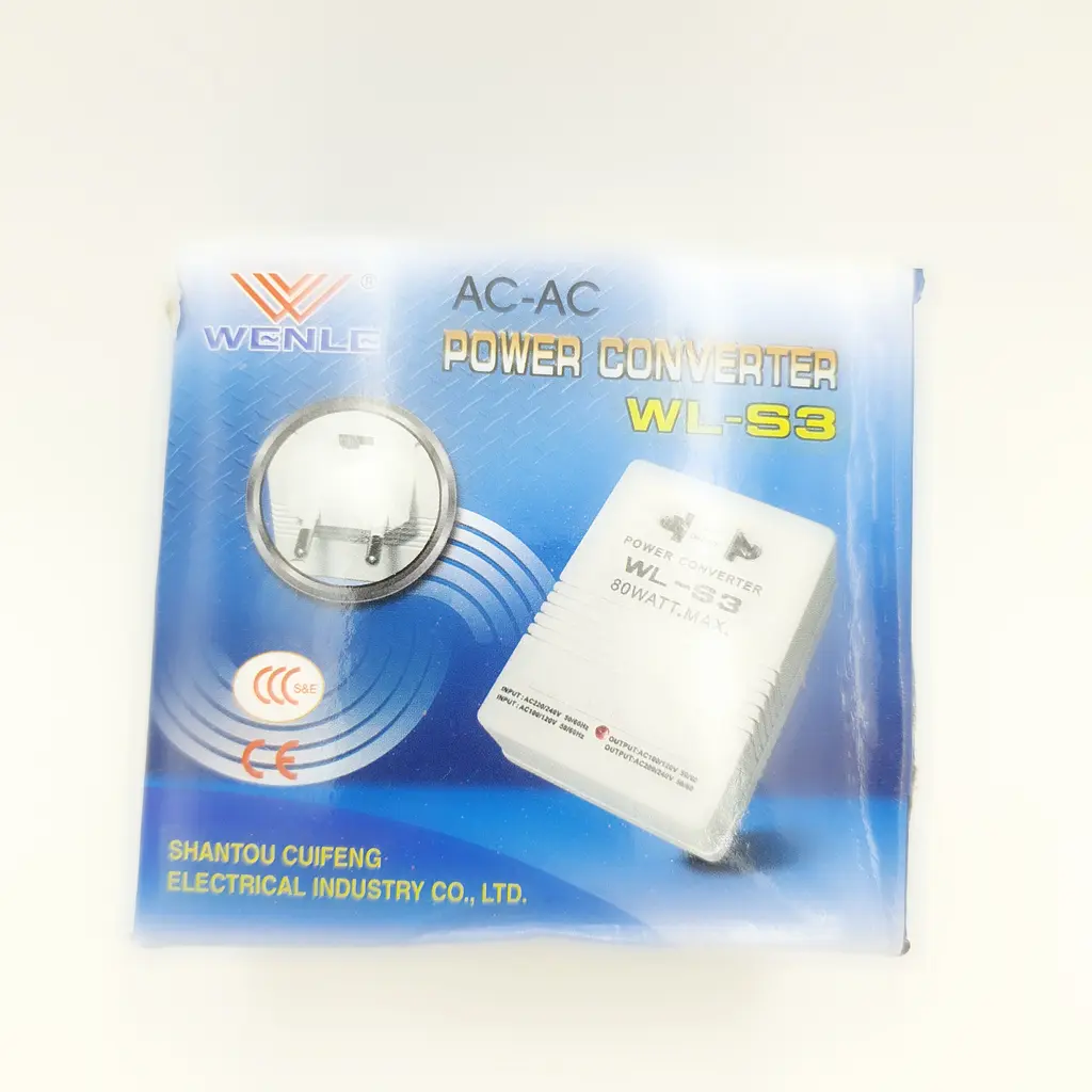 Перетворювач напруги 2в1 інвертор 220V на 110V конвертор 110V на 220V 80 Вт UKC WL-S3 - фото 13
