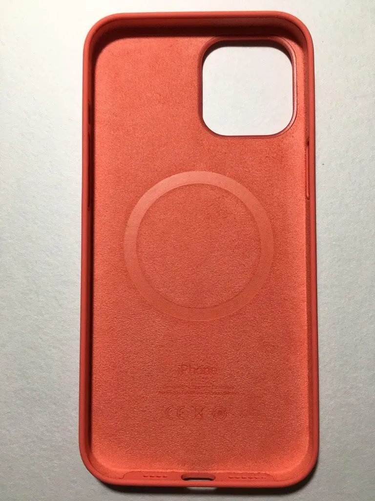 Оригінальний силіконовий чохол Apple Silicone Case MagSafe MHL93ZM/A для iPhone 12 Pro Max (6.7") Pink Citrus - фото 5