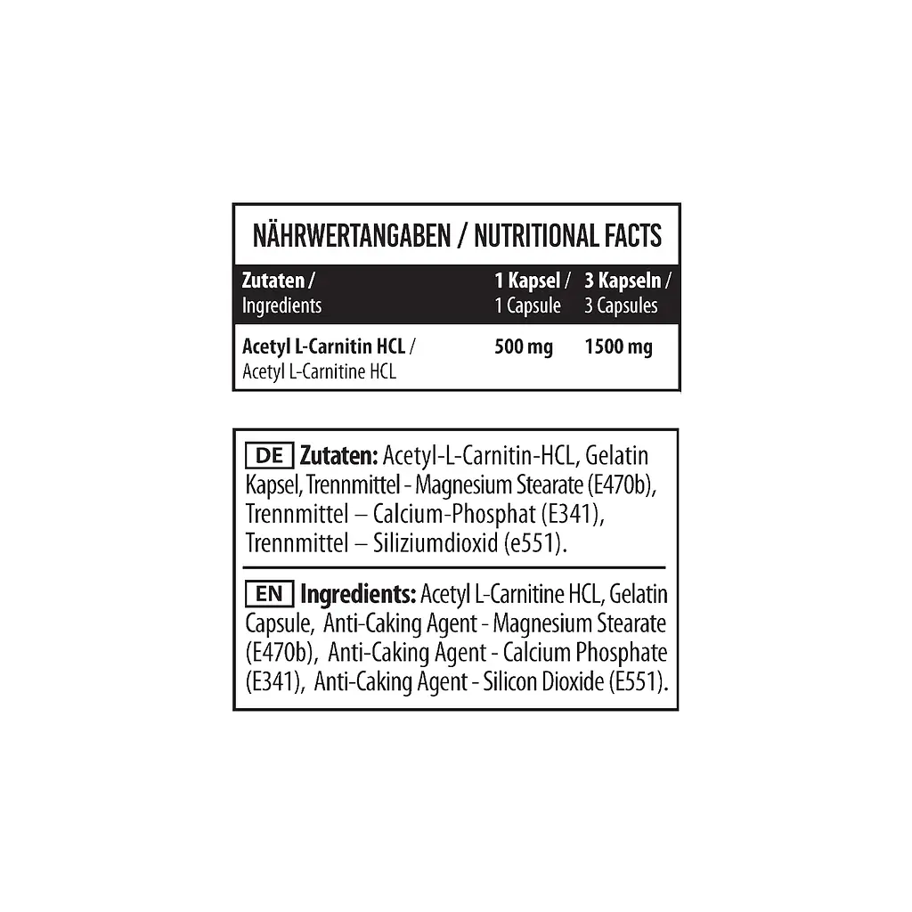 MST Ацетил Л-Карнітин L-Carnitine Acetyl - 90 капсул - фото 4
