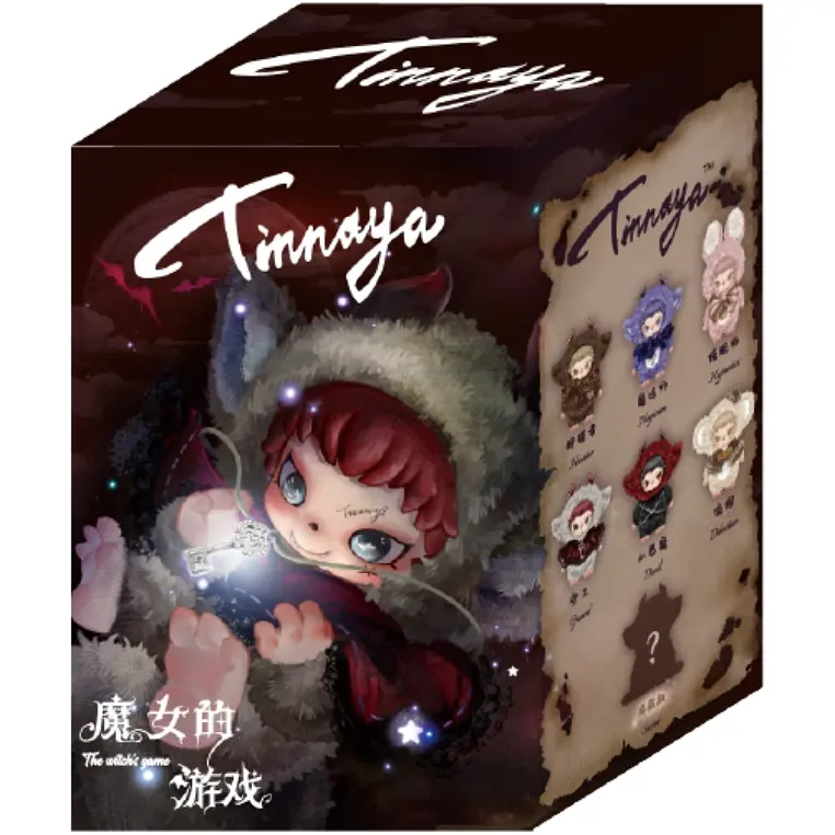 Колекційна м'яка іграшка з кільцем 10/10 Toys Tinnaya The witch's Game (TR-ZY02307)