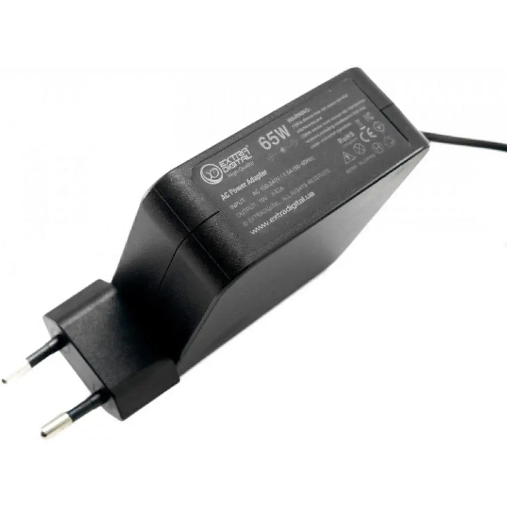Блок живлення до ноутбуку Extradigital Acer 19V, 3.42A, 65W (5.5x2.5) High Quality (PSA3854) - фото 2