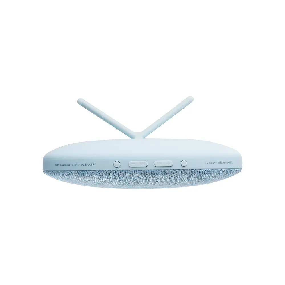 Портативна блютуз колонка Remax RB-M9 TF card micro-usb 3,5-мм Blue - фото 3
