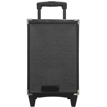 Акумуляторна акустична система XPRO A8-2T колонка валіза 60Вт USB SD FM радіо Bluetooth 1 радіомікрофон ДУ чорна (A8-2T) - фото 3