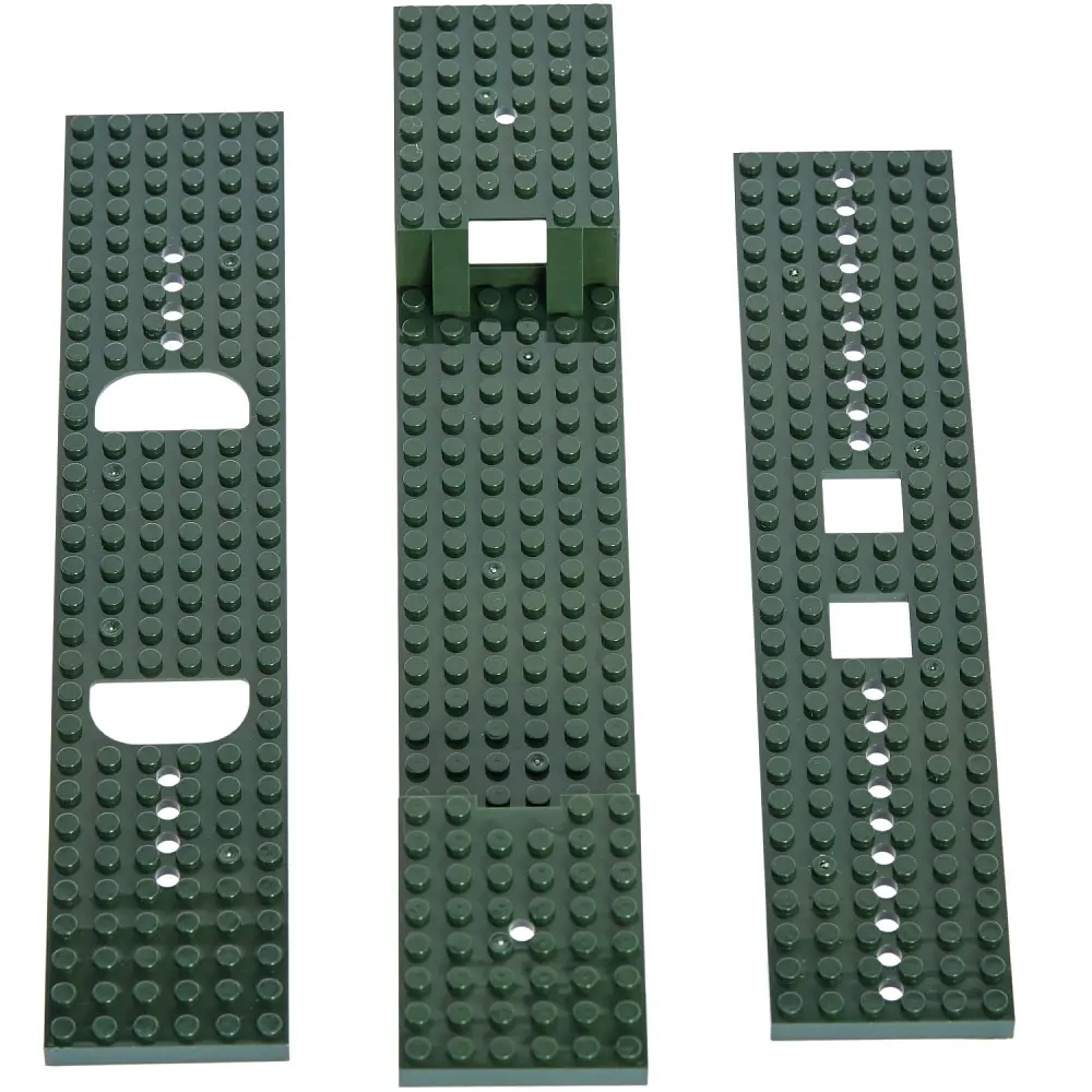 Конструктор Zipp Toys Потяг DF2159 з рельсами, зелений - фото 7