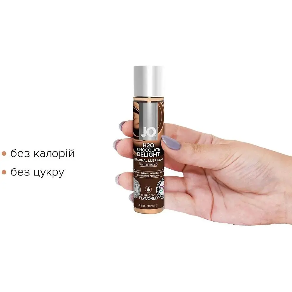 Змазка на водній основі System JO H2O - Chocolate Delight (30 мл) - фото 2