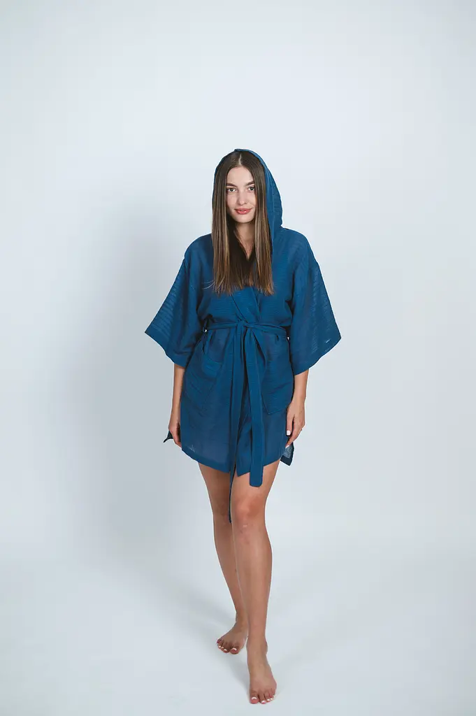 Халат Buldans - Bianca indigo L/XL - фото 2