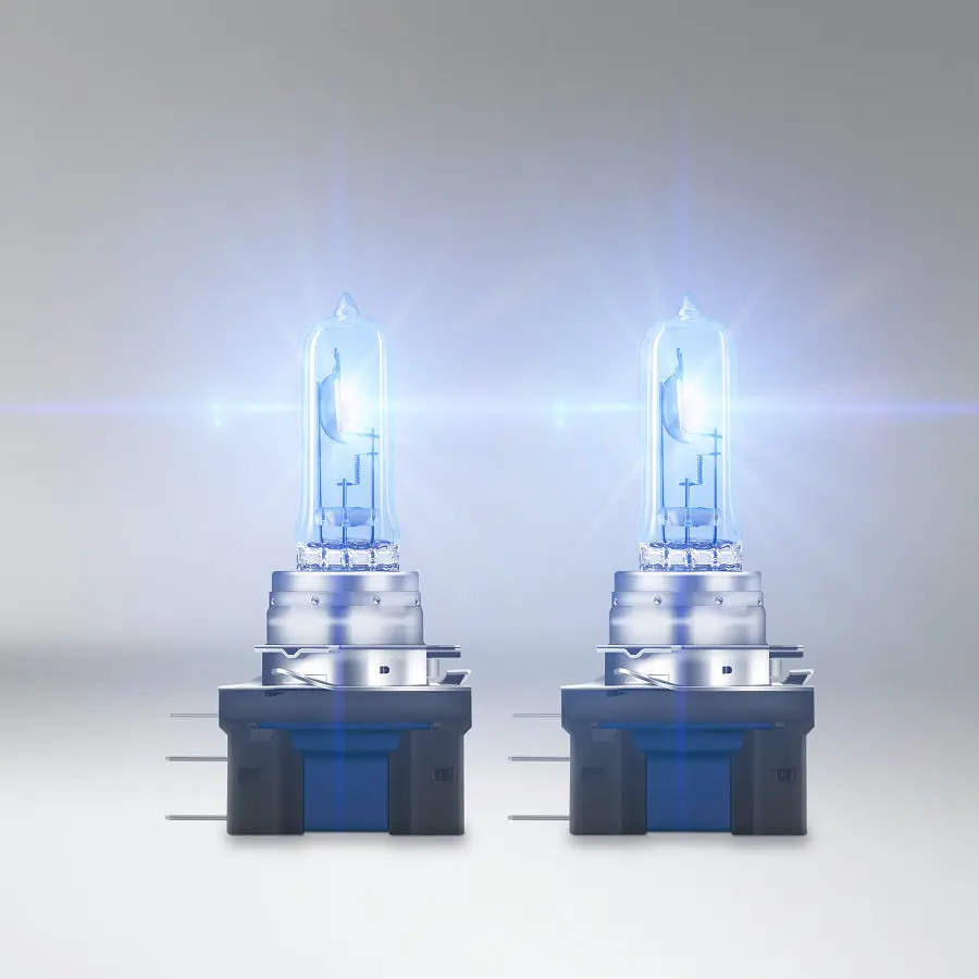Комплект галогенових ламп Osram H15 55/15W 12V PGJ23T-1 Cool Blue Intense Next Gen +100% 2шт/комп (64176CBN-HCB) - фото 2