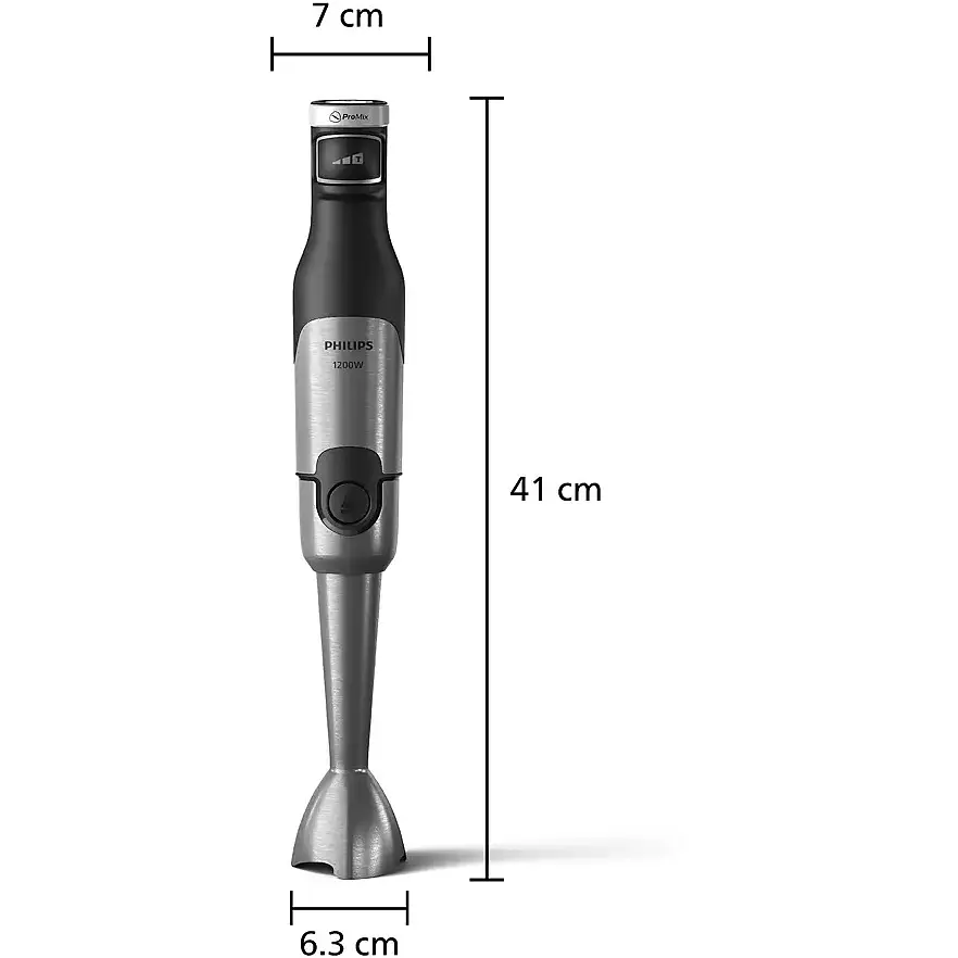 Блендер Philips Series 5000 заглибний 1200 Вт 4 в 1 чопер XL спіралайзер чорний (HR2684/00) - фото 3