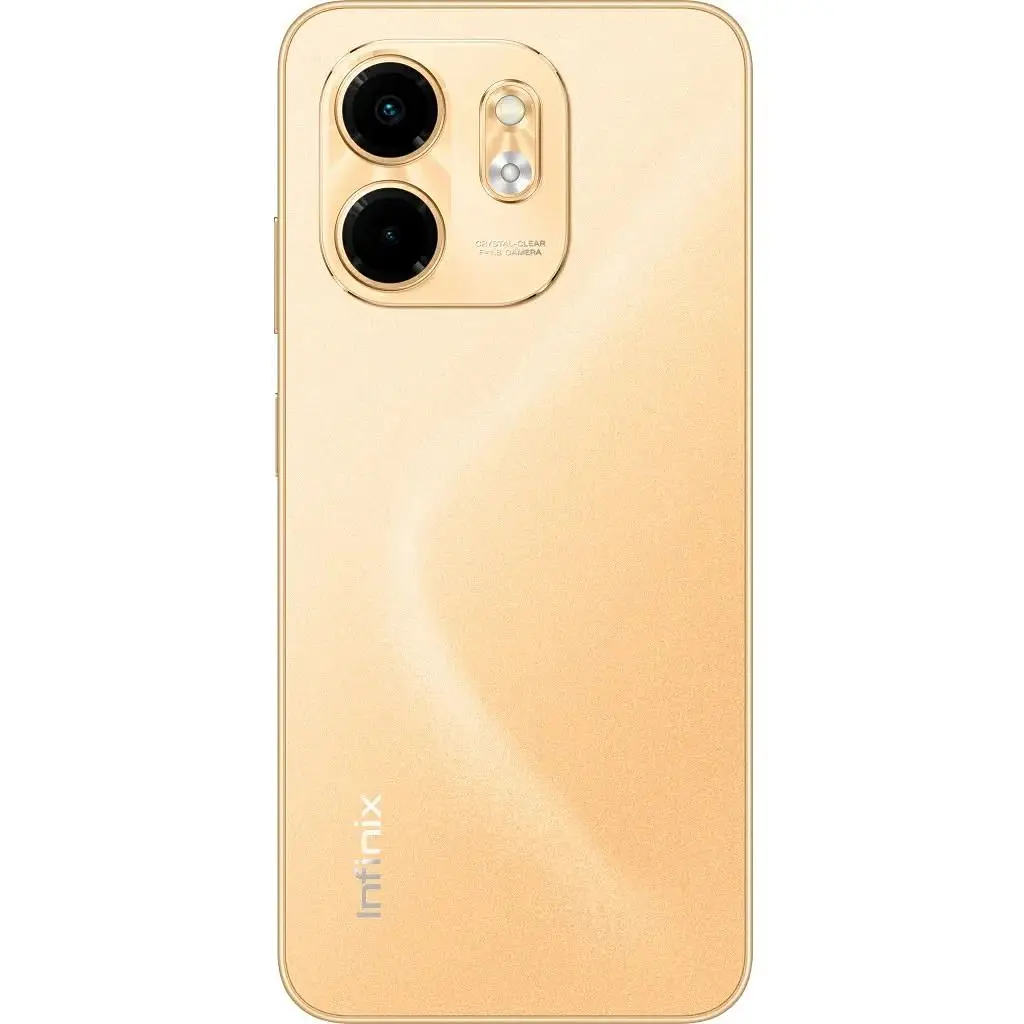 Смартфон Infinix Smart 9 4/128Gb Sandstone Gold (X6532) (UA UCRF) - фото 3