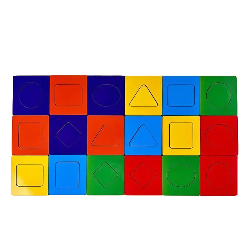 Вкладыши Доска Сегена: фигуры, цвета (ПСД212) PSD212 - фото 4