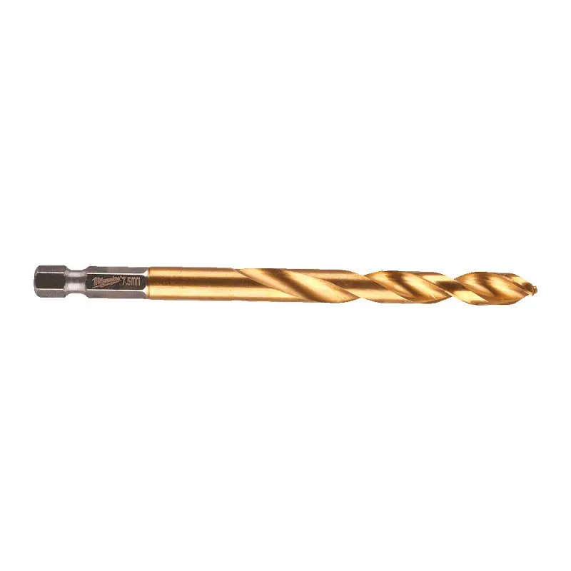Свердло по металу RedHEX SHOCKWAVE HSS-TiN MILWAUKEE, діаметр 7,5х110х67мм - фото 2