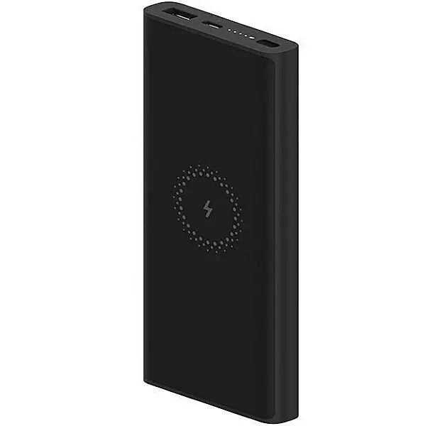 Умб Xiaomi Mi Power Bank 3 10000mAh Wireless 10W BHR5460GL черная - фото 2