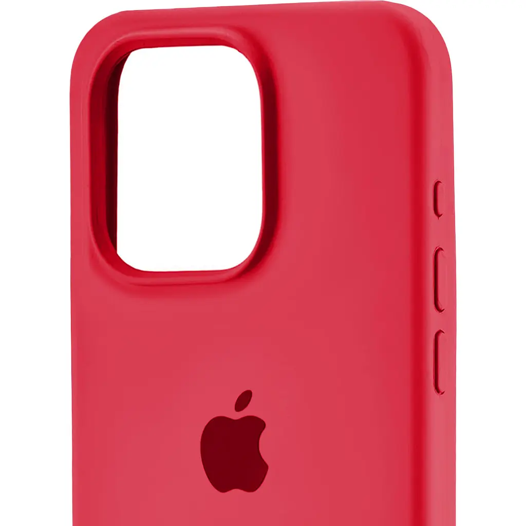Чохол Silicone Case для Apple iPhone 16 Pro Red AA [115017] - фото 3