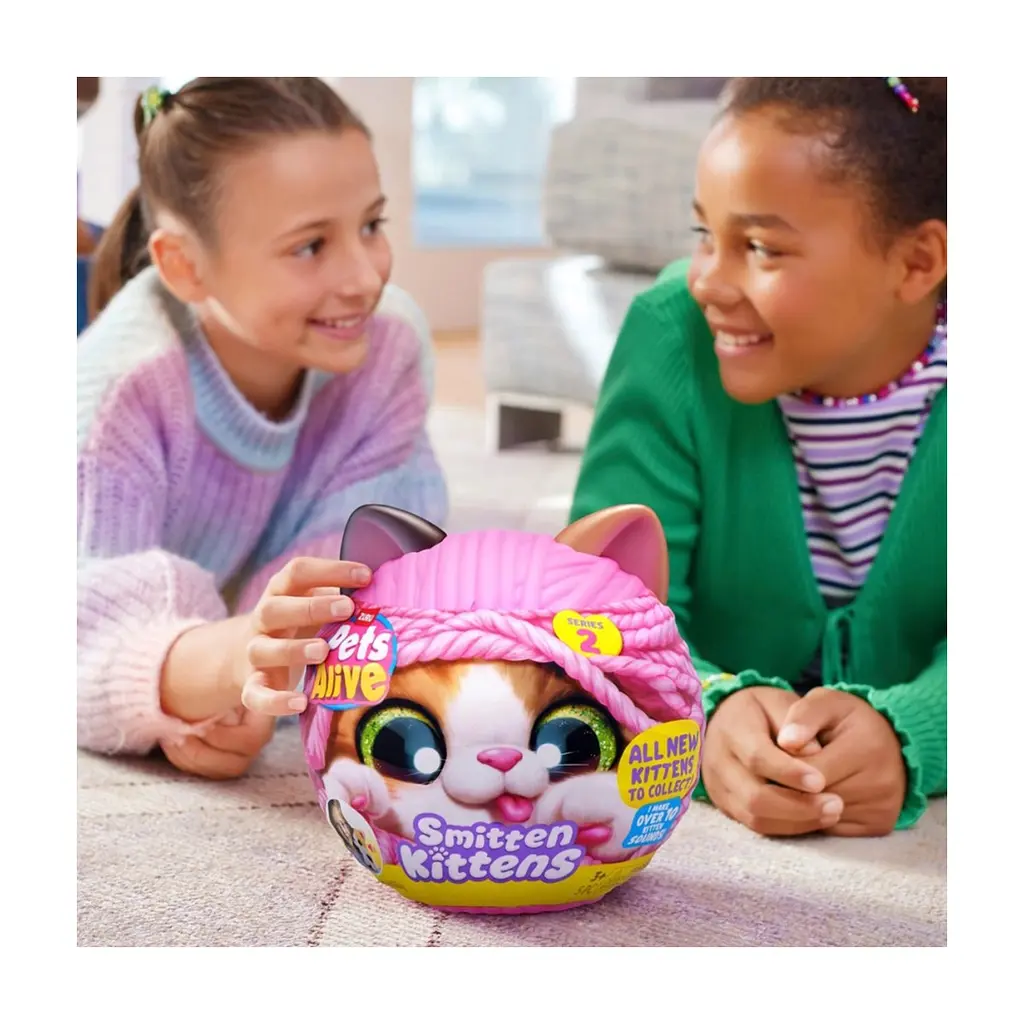 Інтерактивна іграшка Pets & Robo Alive S2 - Грайливі кошенята (9568) - фото 3