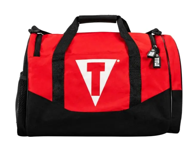 Спортивна сумка TITLE Boxing Individual Sport Bag Red (ISB4 RD/BK) - фото 2