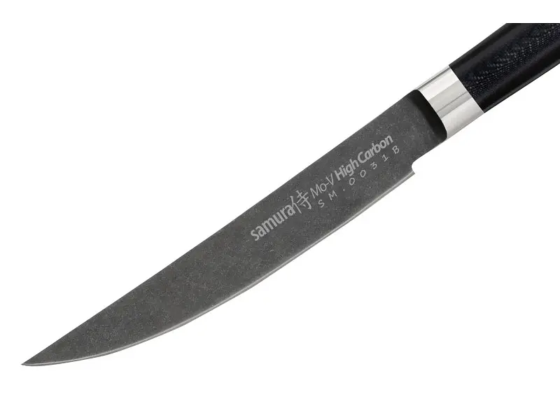 Кухонний ніж SAMURA MO-V Stonewash (SM-0031B) - фото 2