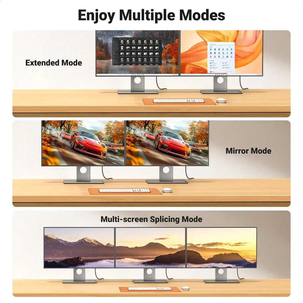 Кабель Ugreen DP125 DisplayPort to HDMI 2.0 4K 3m Black (35843) [140568] - фото 9