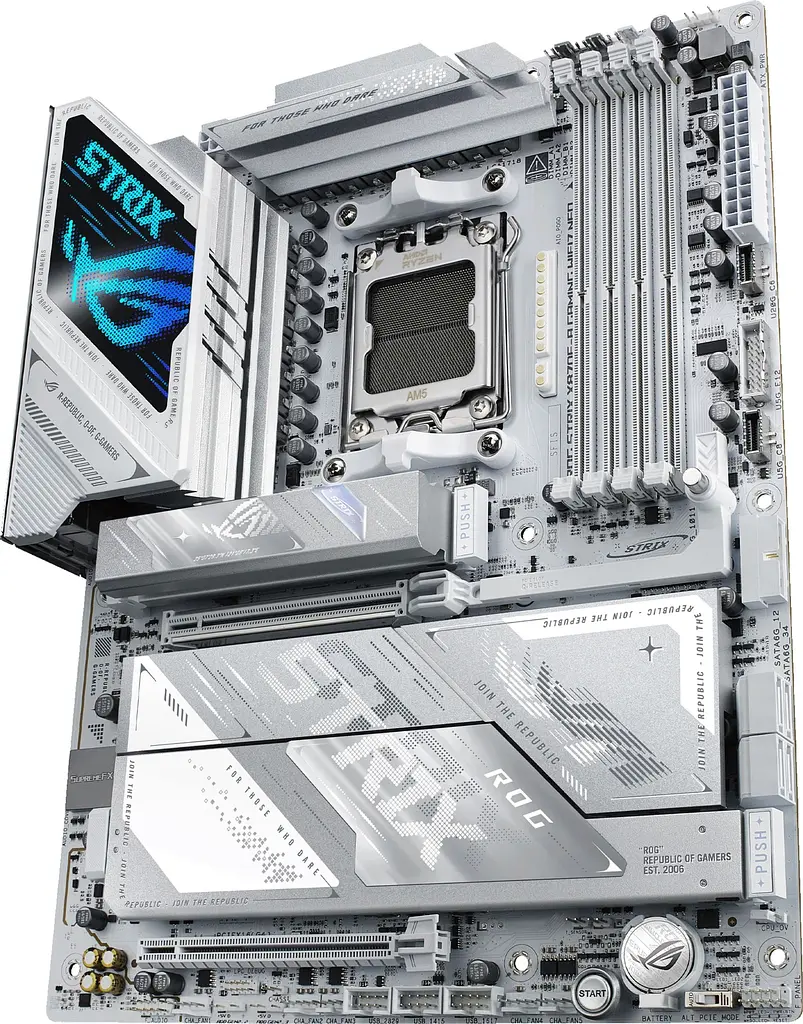 ASUS Материнська плата ROG STRIX X870E-A GAMING NEO sAM5 X870E 4xDDR5 M.2 HDMI ATX - фото 6