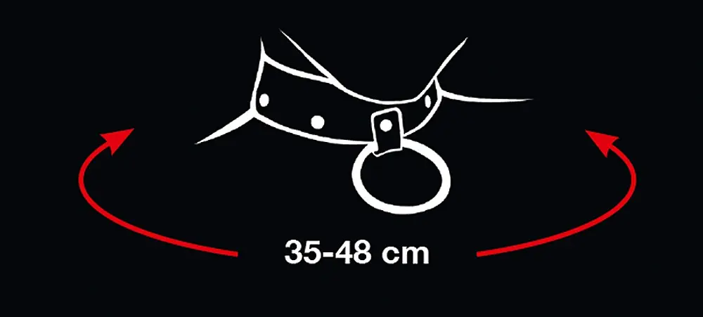 Чорний нашийник із повідцем Bad Kitty Collar And Leash - фото 6