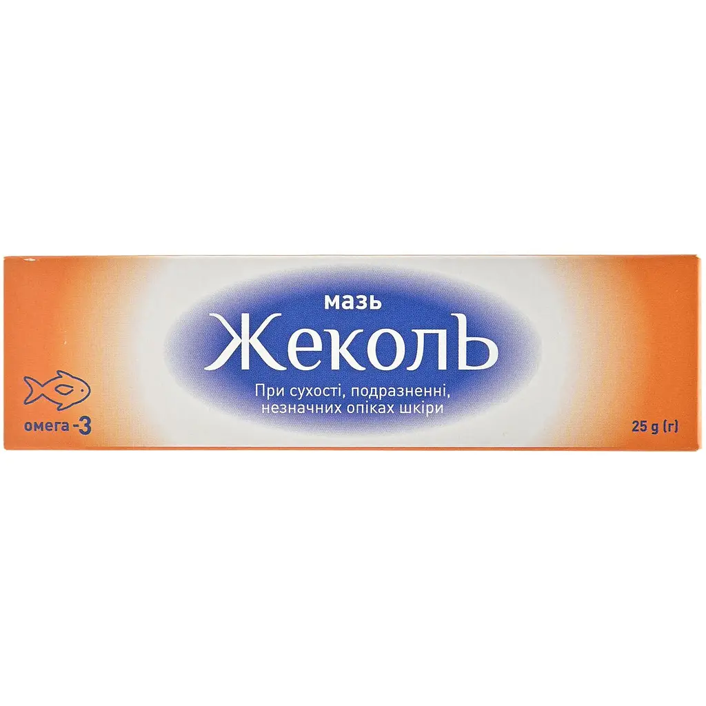 Мазь Жеколь по догляду за шкірою при сухості, подразненні та незначних опіках 25 г (6021001) - фото 2