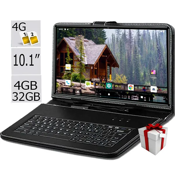 Планшет телефон Hoozo Elit Tab 10 LTE Blue 4/32 DUAL SIM 10.1" IPS + Чохол-клавіатура в ПОДАРУНОК - фото 2