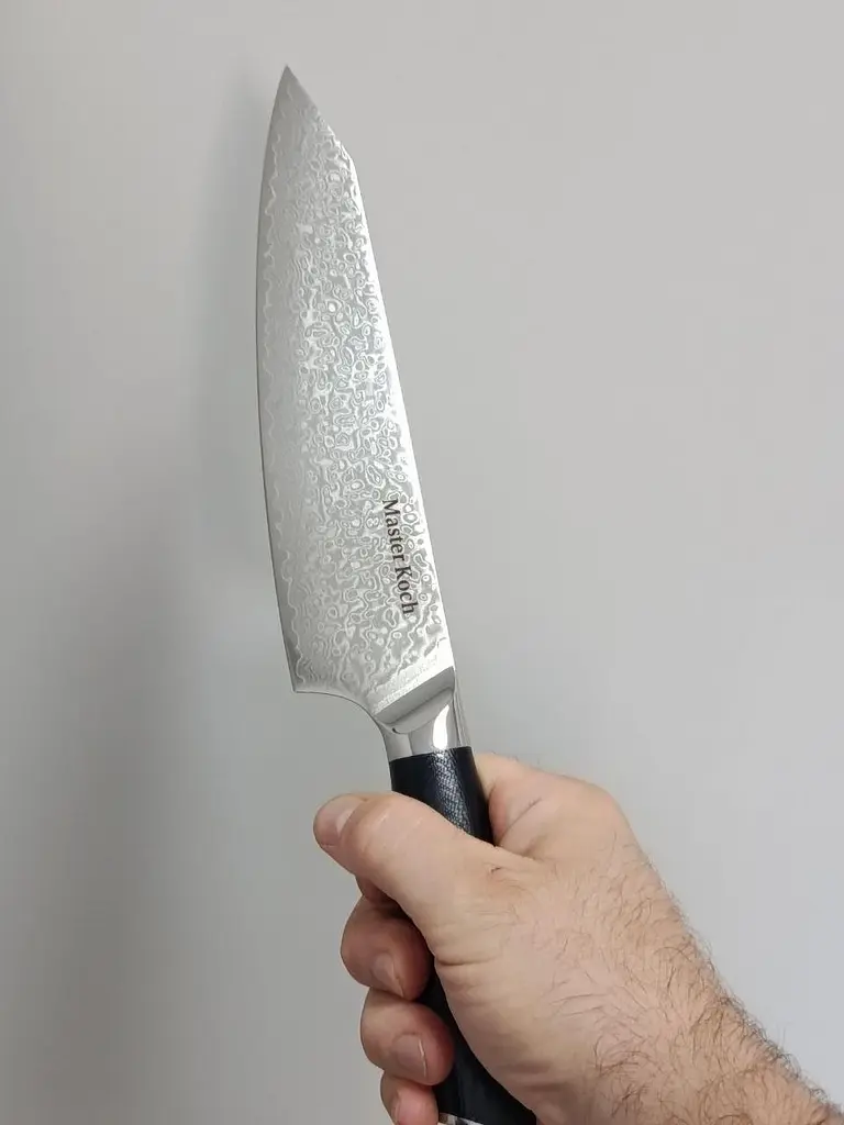Ніж кухарський 20 см Damascus DK-LKB 5001 VG-10 Дамаська сталь 67 шарів - фото 6