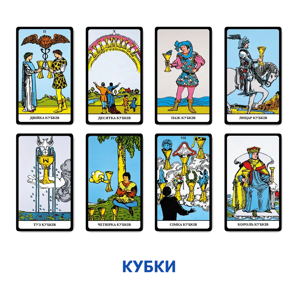 Набір Карти Таро «Класична колода» + Блокнот «Посібник Таро Райдера-Вейта» - фото 6
