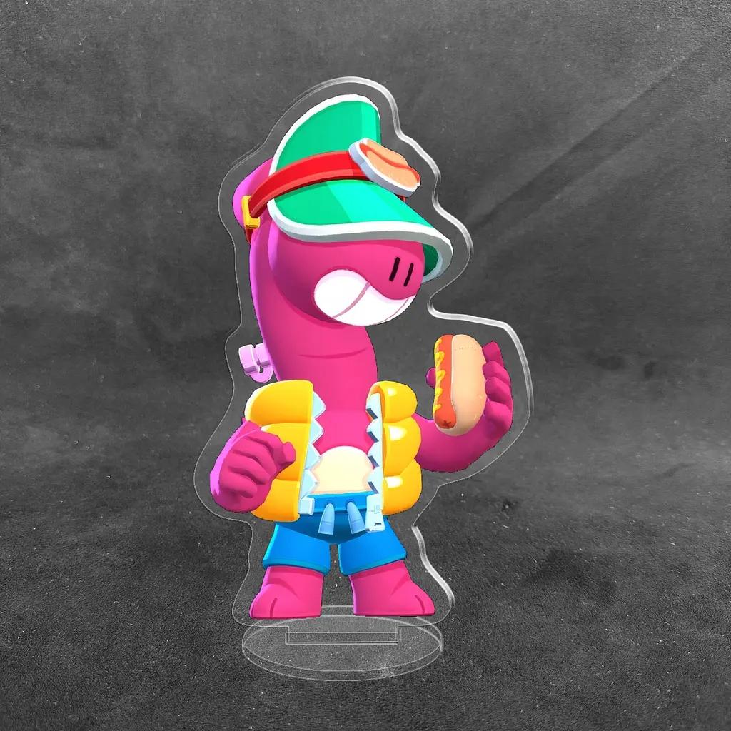Акрилова колекційна фігурка Brawl Stars Дага (Doug) 10 см