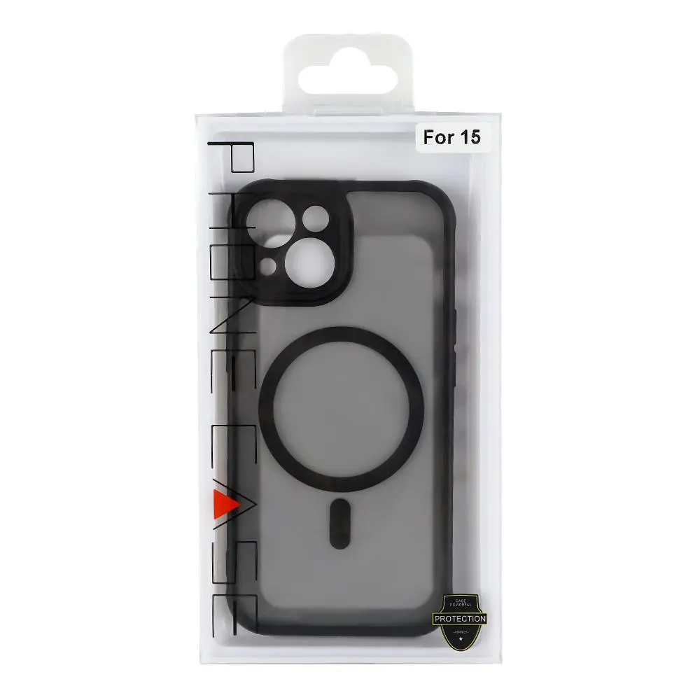 Чохол MagSafe Anti Drop Apple iPhone 15 Black - фото 3