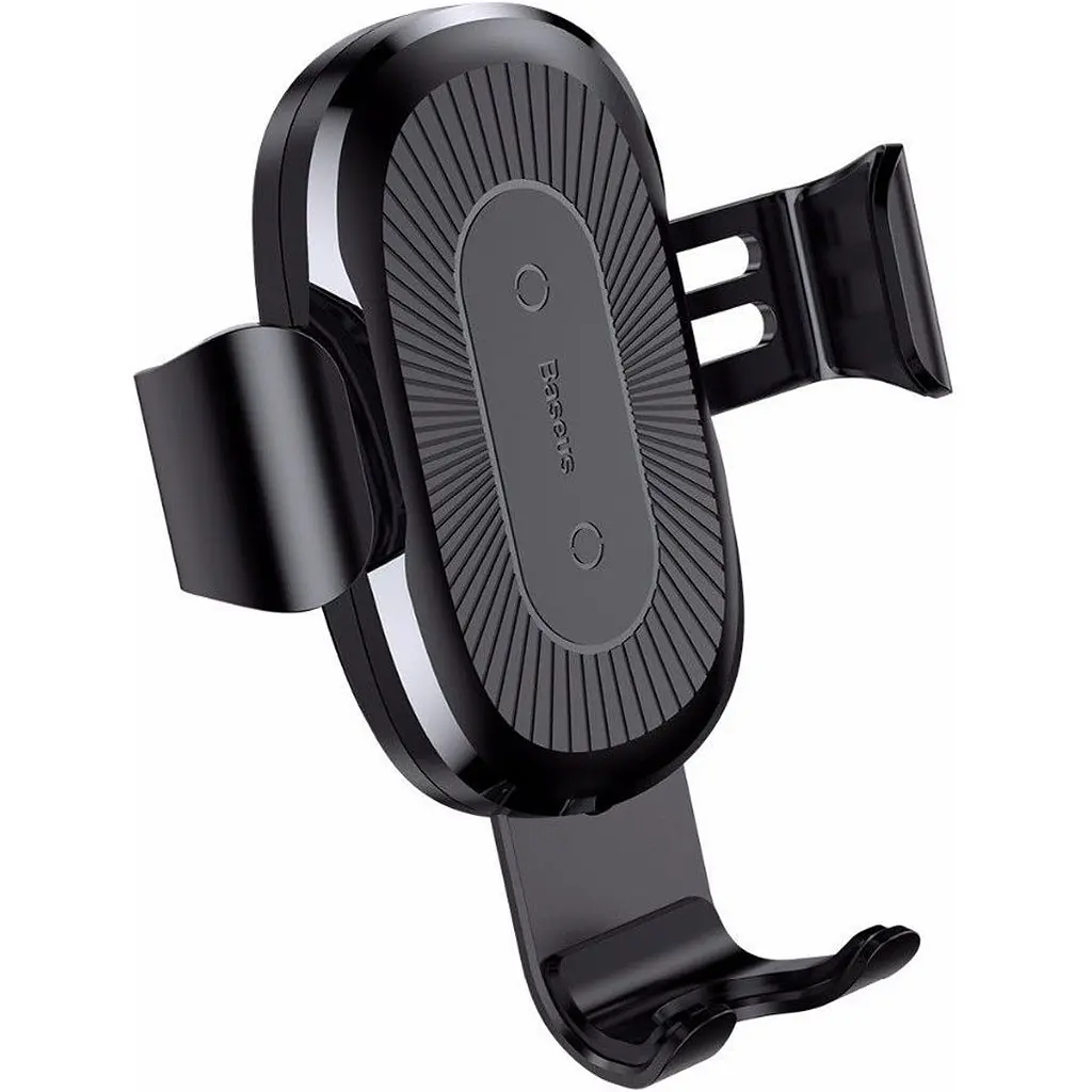 Автотримач із бездротовою зарядкою Baseus Wireless Charger Gravity Car Mount Black (WXYL-01) [85328] - фото 3