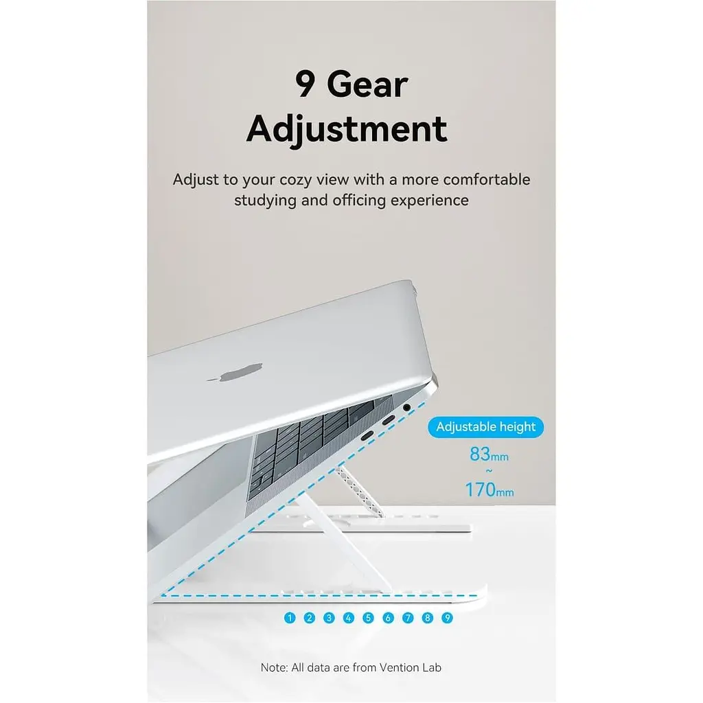 Підставка для ноутбука Vention Laptop Stand White (KDNW0) - фото 9
