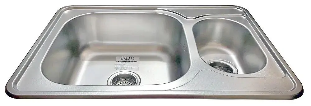Кухонна мийка Romzha Fifika 1.5C Textura RO44017, Сірий - фото 2