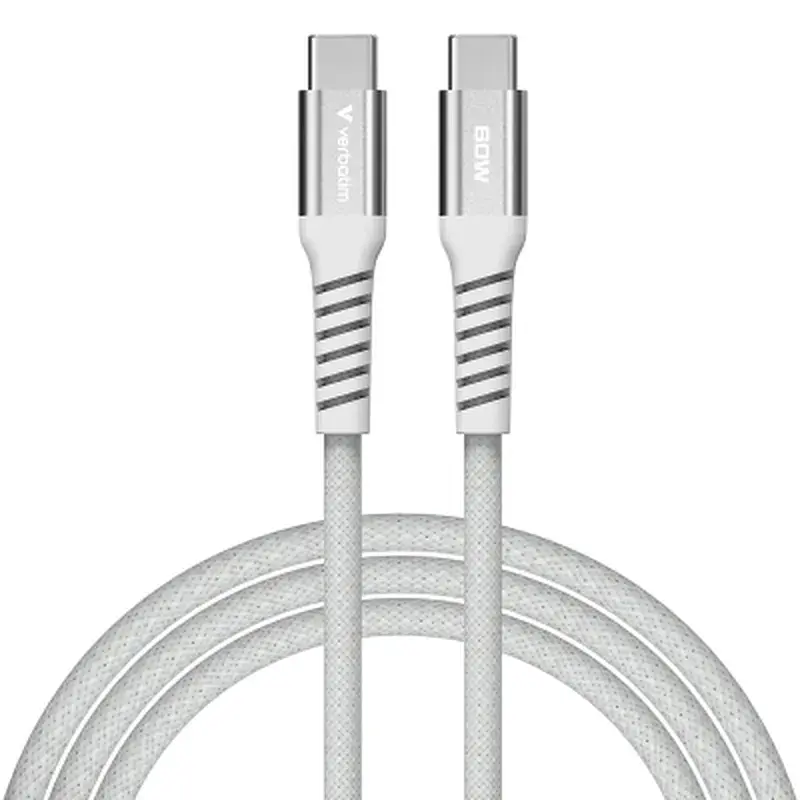 Дата кабель USB-C to USB-C 1.2m Magnetic 60W gray Verbatim (31850)