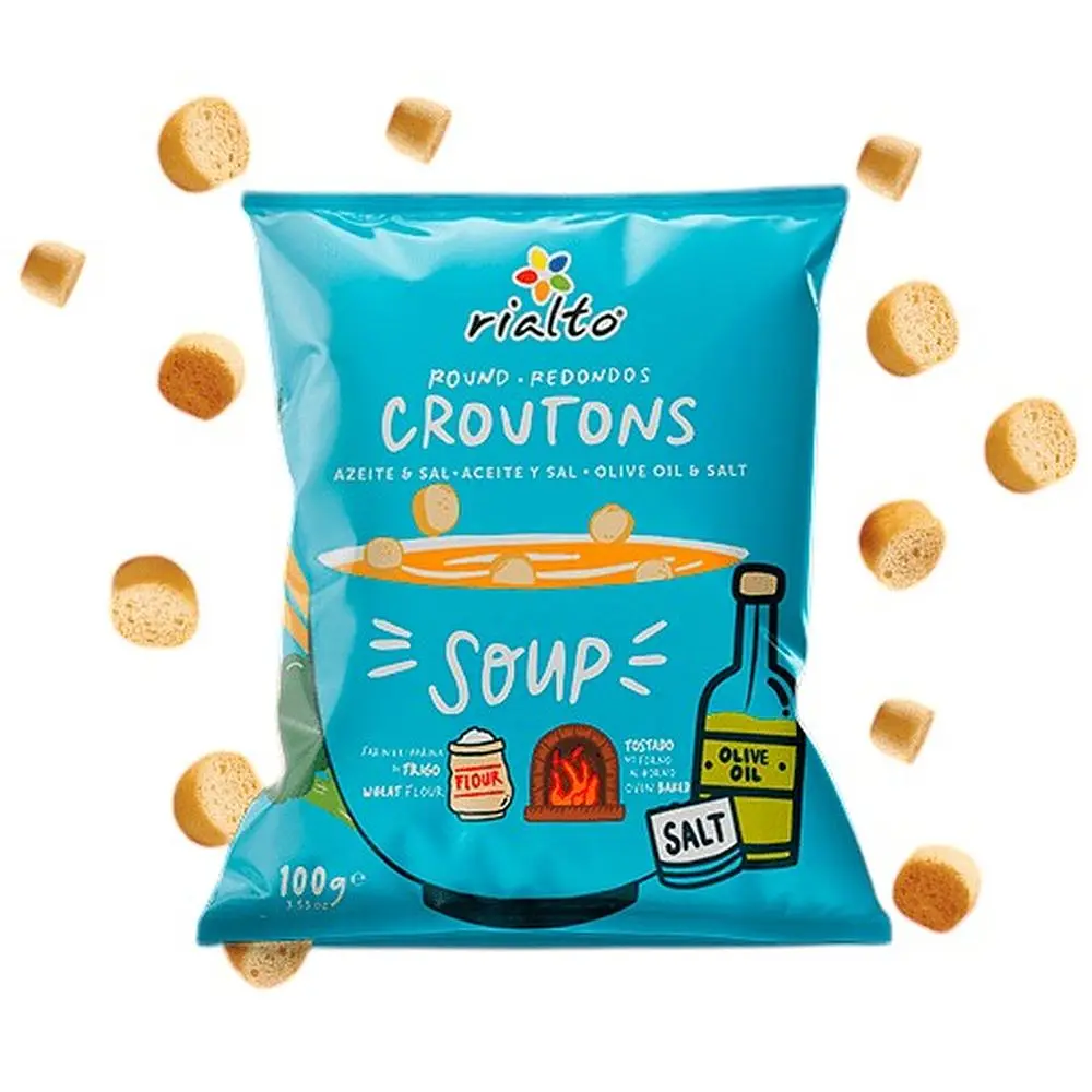 Крутони Rialto міні з оливковою олією та сіллю 100 г - фото 2