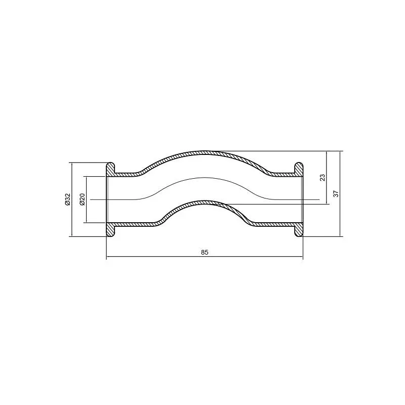 Обвід короткий PPR Thermo Alliance 20 DSJ101