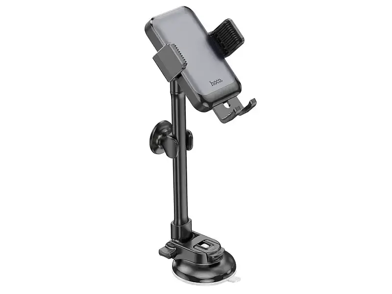 Автомобільний тримач для смартфона Hoco H27 Car Mount Holder Black (6942007608923) - фото 6