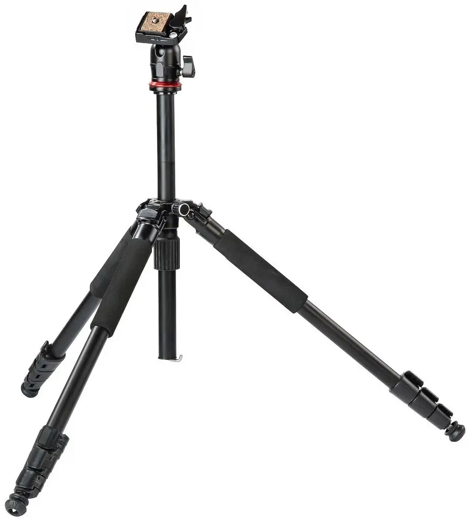 Трипод фотоаппарата Traveller-163 шаровидный 47-163см черный Hama teh0012967 - фото 5
