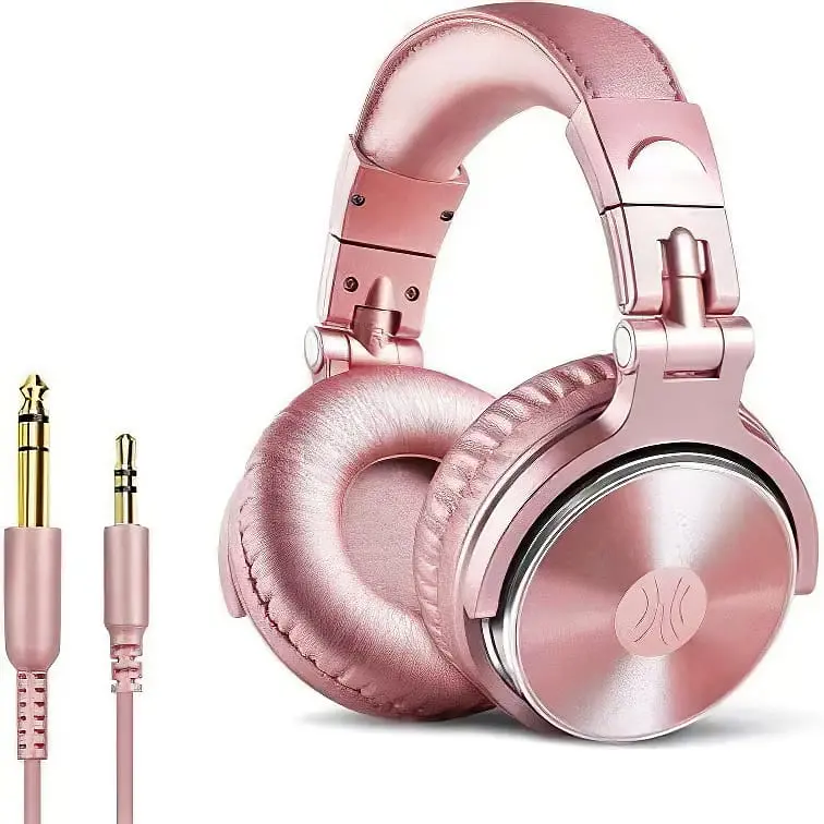 Навушники Oneodio Pro 10 без мікрофона rose gold - фото 2