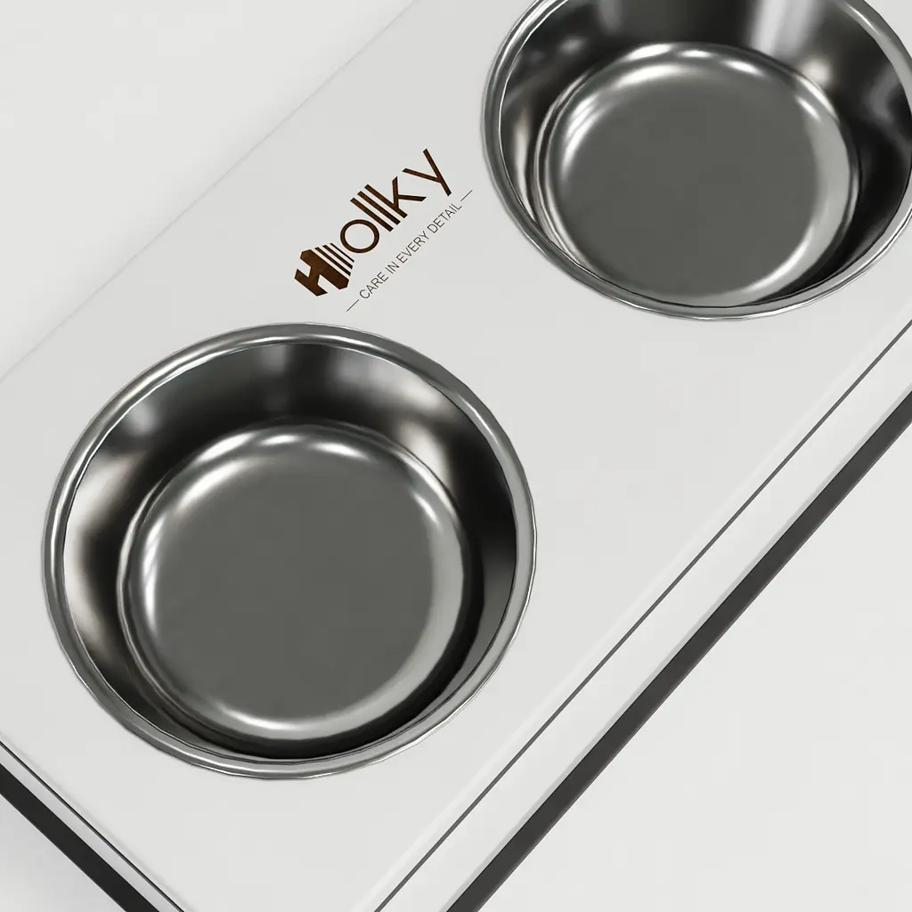 Hollky Base XL20 — миски на підставці для великих собак (2 × 1,8 л) - фото 3