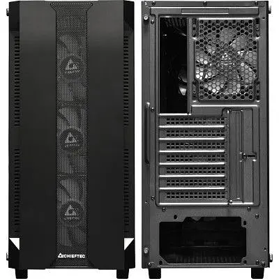 Корпус для ПК Chieftec Gaming Hunter Tempered Glass Edition (GS-01B-OP) - фото 2