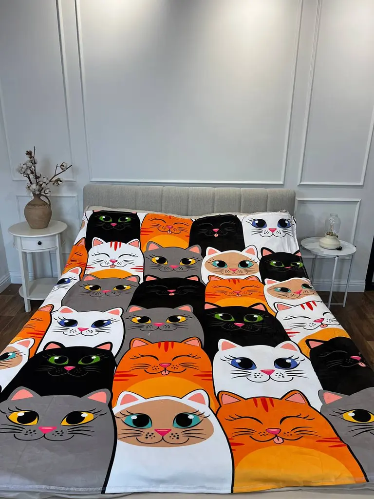 Плед 3D Чарівні котики 12441 160х200 см - фото 4