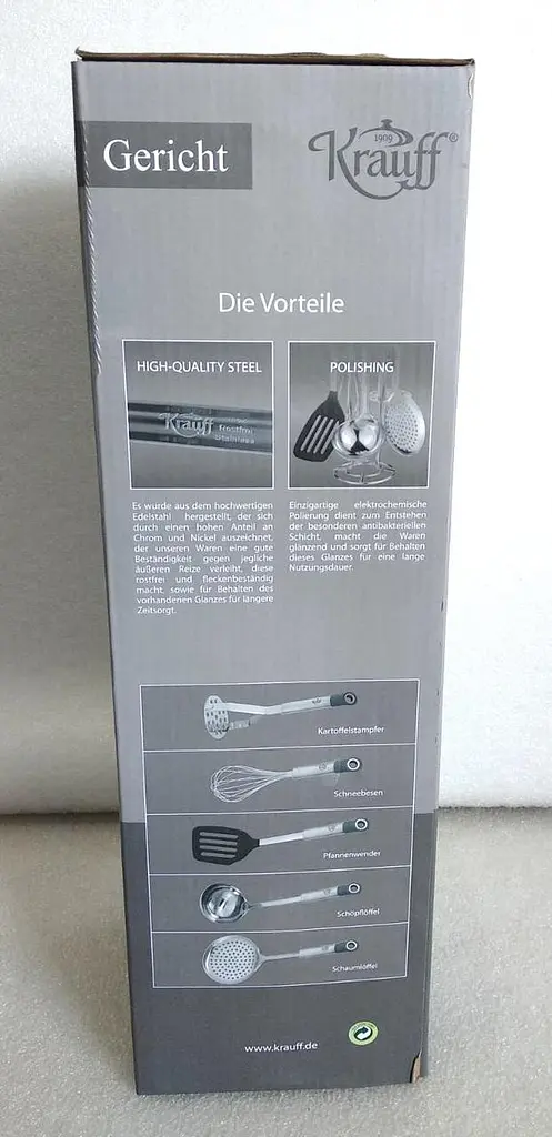 Кухонний набір Krauff 29-301-017 (6 предметів) - фото 9