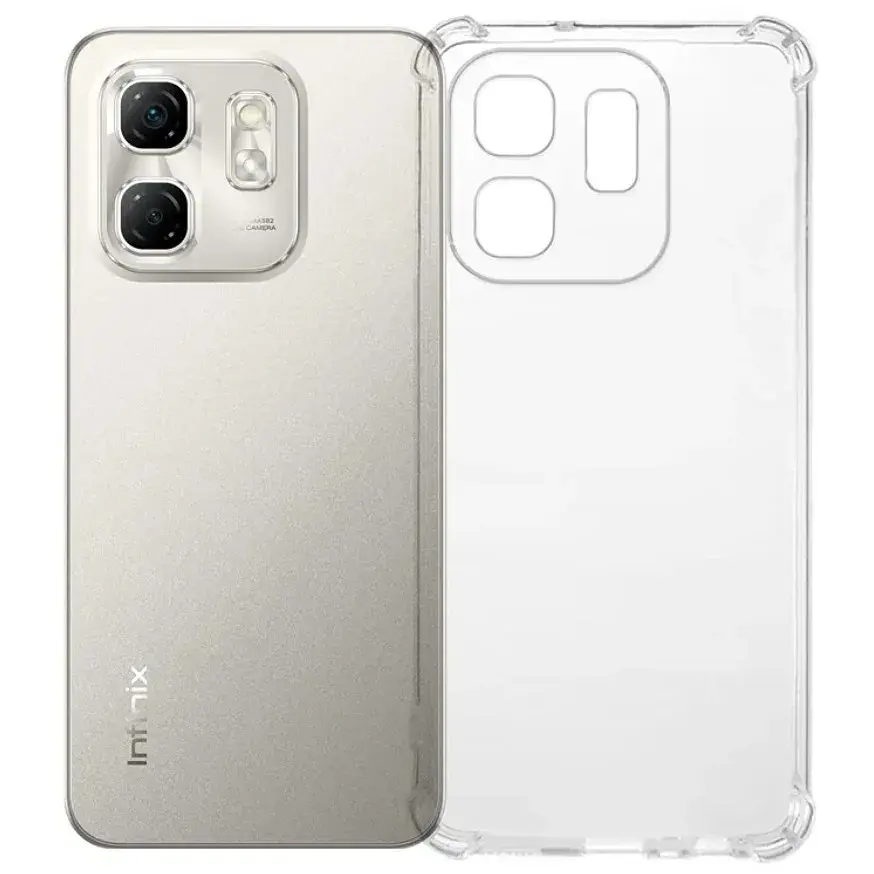 Чохол до мобільного телефона BeCover Anti-Shock Infinix Hot 50i (X6531) Clear (712777) - фото 3